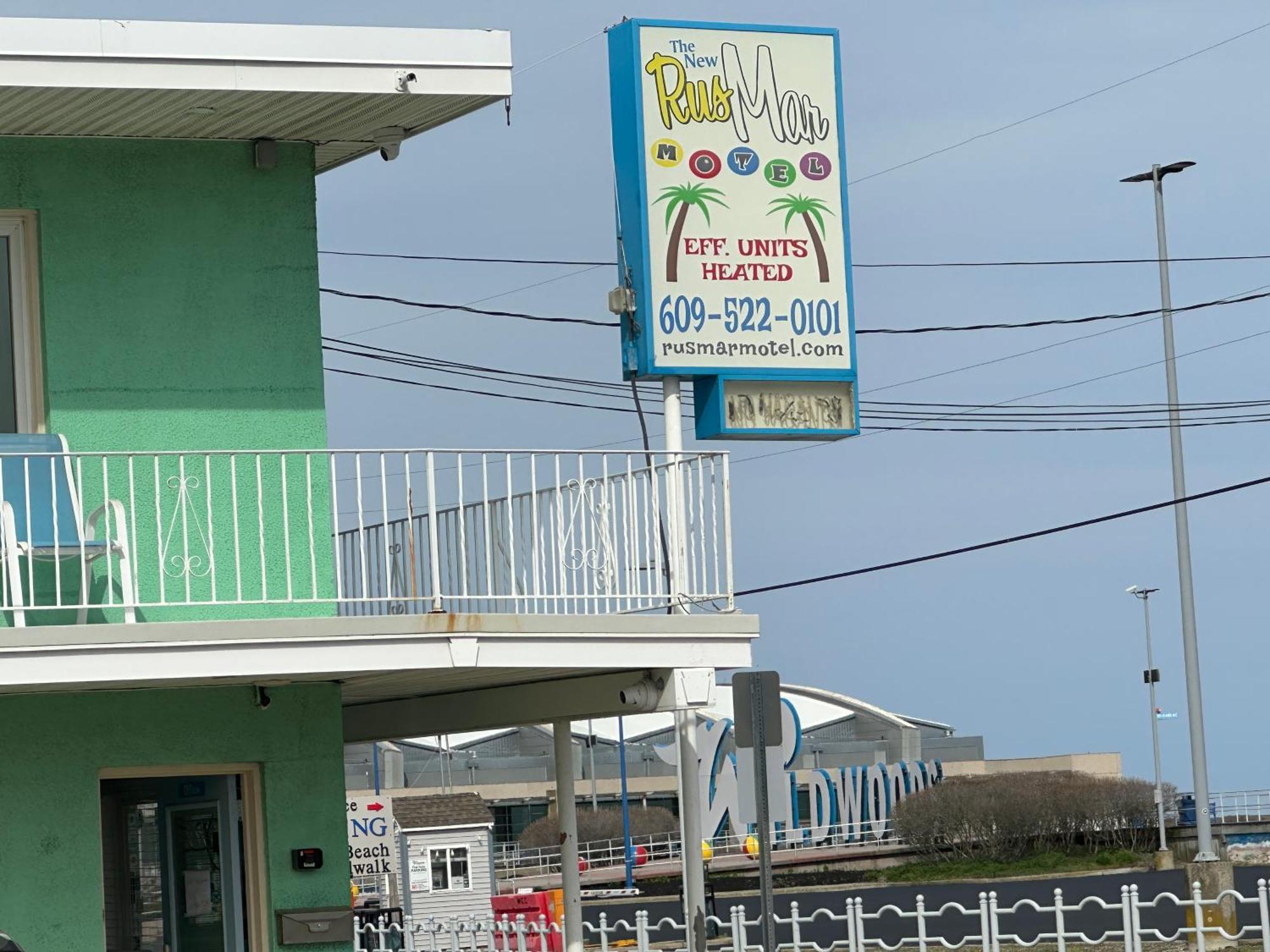 Rus Mar Motel Wildwood Beach & Boardwalk Zewnętrze zdjęcie