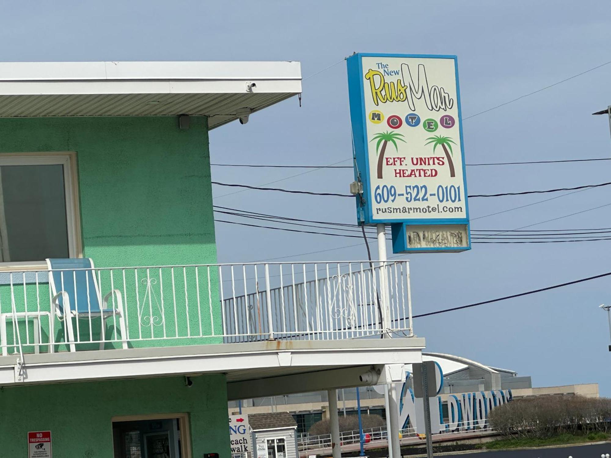 Rus Mar Motel Wildwood Beach & Boardwalk Zewnętrze zdjęcie